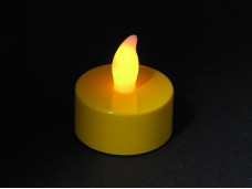 Christmas Flashing Yellow Light Candle (Yellow)